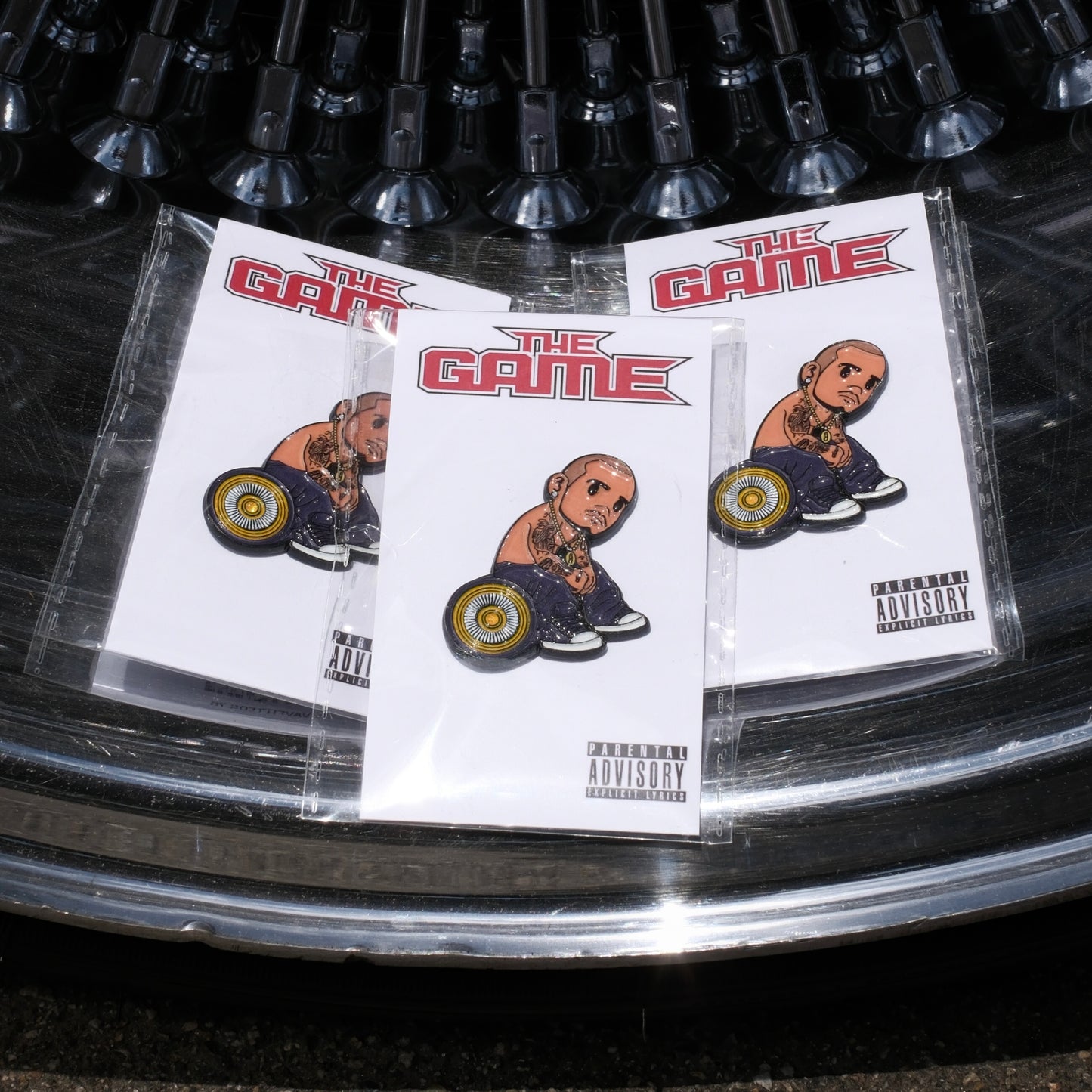 The Game Character Pin